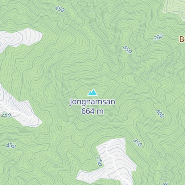 Map of Jongnamsan