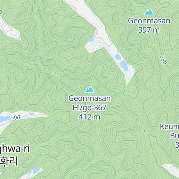 Map of Geonmasan Hl/gb-367