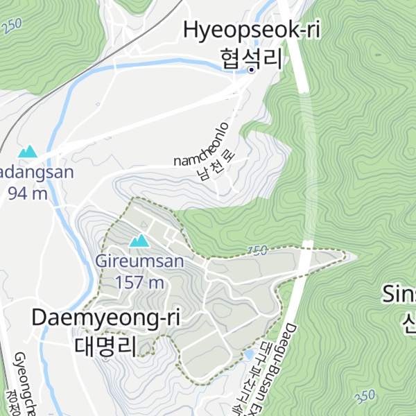Map of Ansan