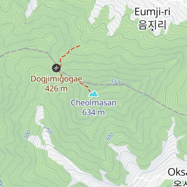 Map of Cheolmasan