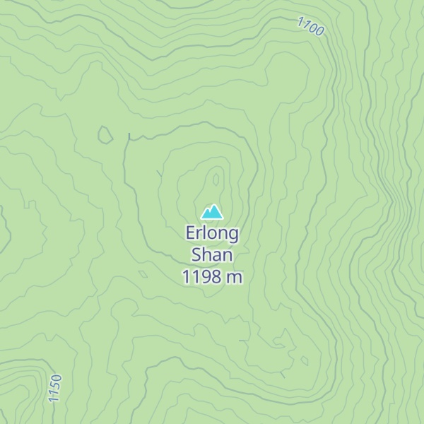 Map of Erlong Shan