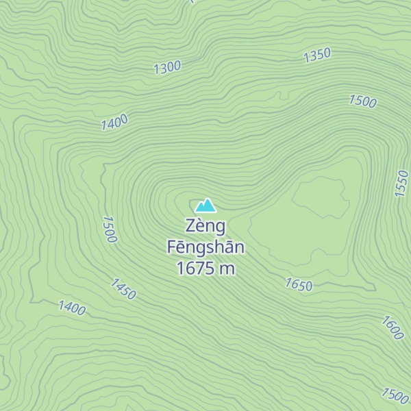 Map of Zèng Fēngshān