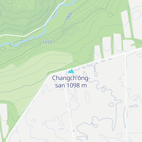 Map of Changch’ŏng-san