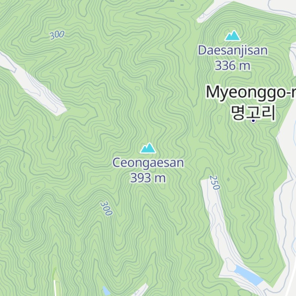Map of Ceongaesan