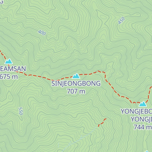 Map of SINJEONGBONG