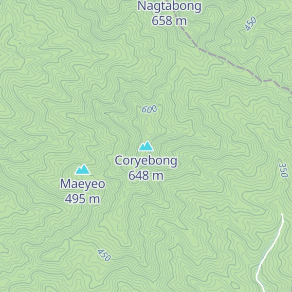 Map of Coryebong