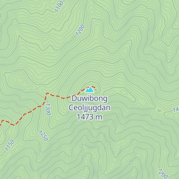 Map of Duwibong Ceoljjugdan
