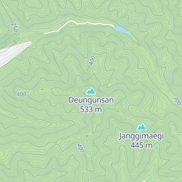 Map of Deungunsan