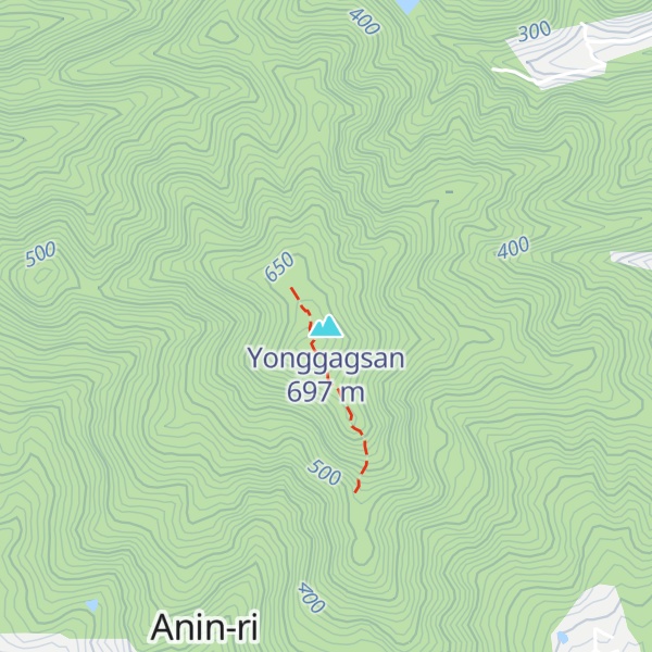Map of Yonggagsan