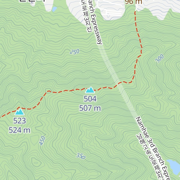 Map of 504