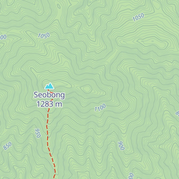 Map of Maebongsan
