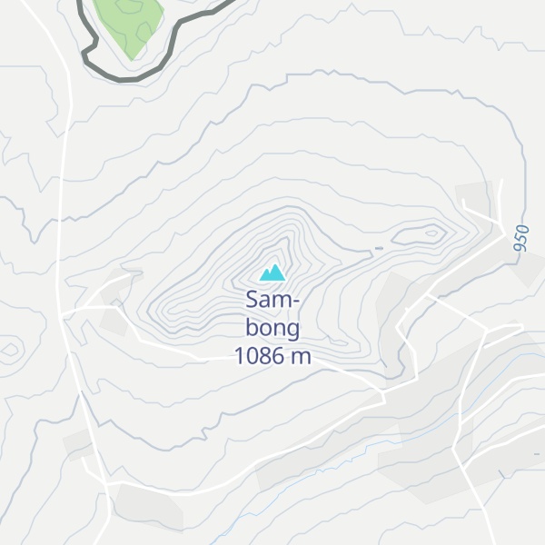 Map of Sam-bong