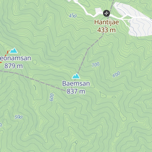 Map of Baemsan