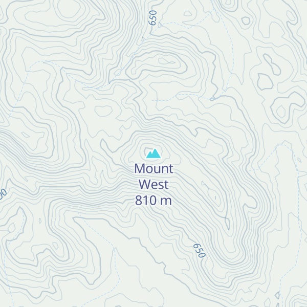 Map of Mount West