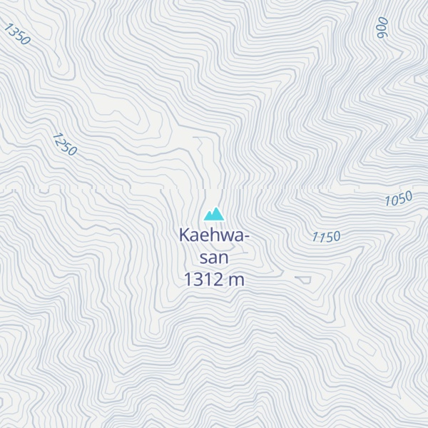 Map of Kaehwa-san
