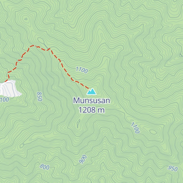 Map of Munsusan
