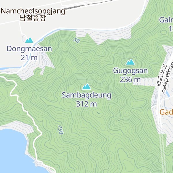 Map of Sambagdeung