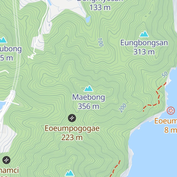 Map of Maebong