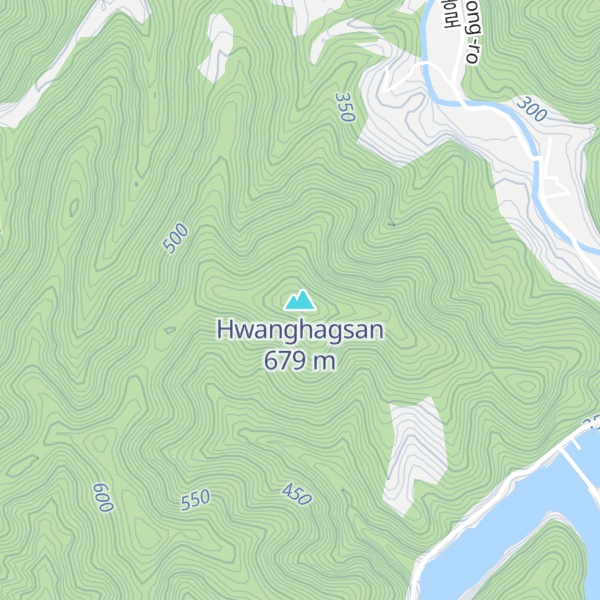 Map of Hwanghagsan