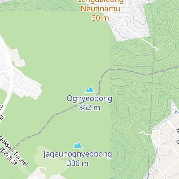 Map of Ognyeobong