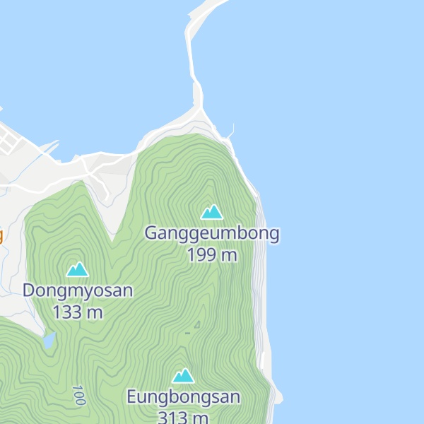 Map of Ganggeumbong