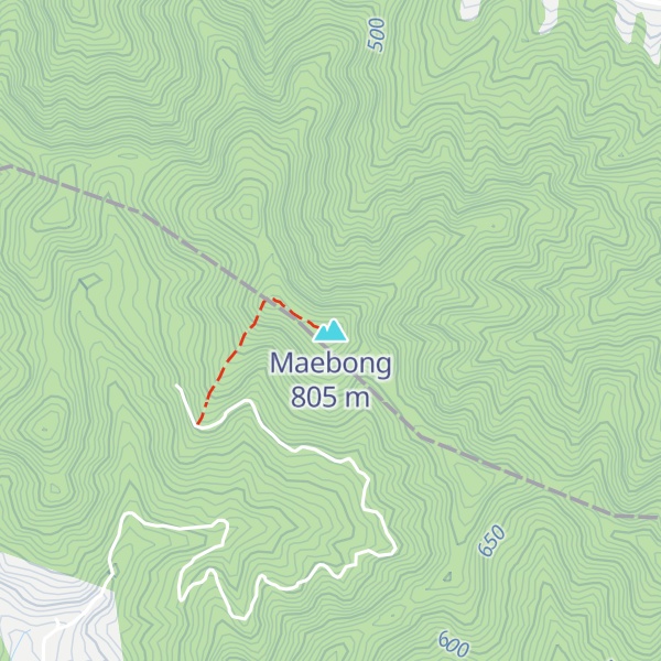 Map of Maebong
