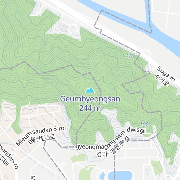 Map of Geumbyeongsan
