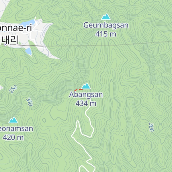 Map of Abangsan