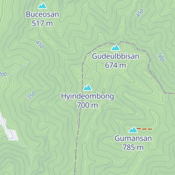 Map of Hyindeombong