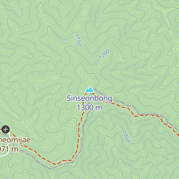 Map of Sinseonbong