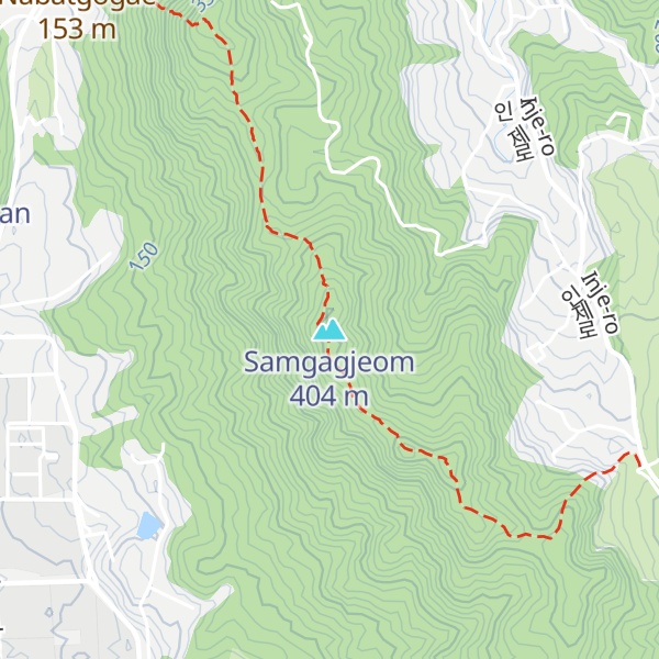 Map of Samgagjeom