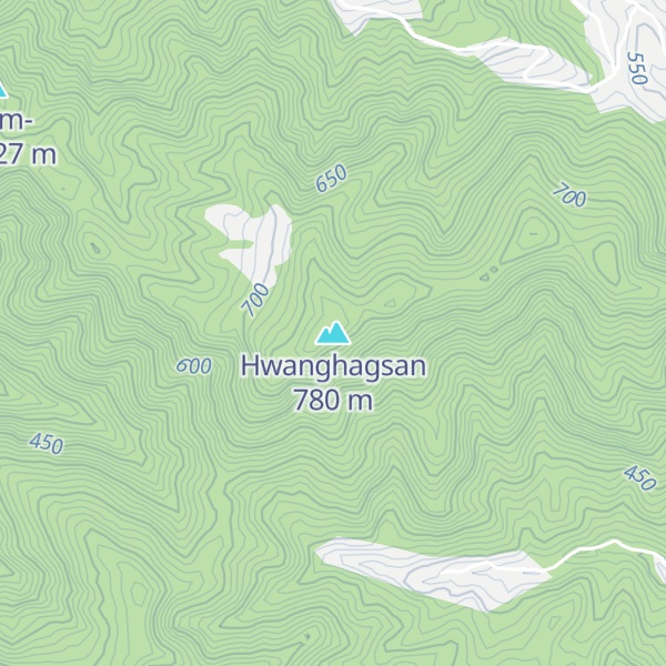 Map of Hwanghagsan