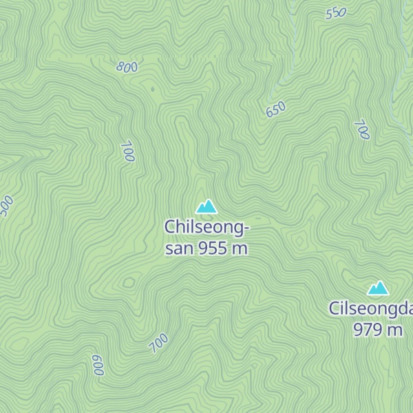 Map of Chilseong-san