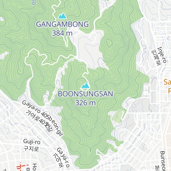 Map of BOONSUNGSAN