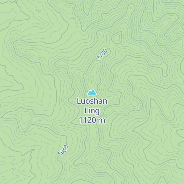 Map of Luoshan Ling