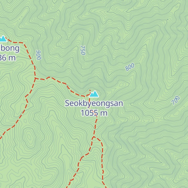 Map of Seokbyeongsan