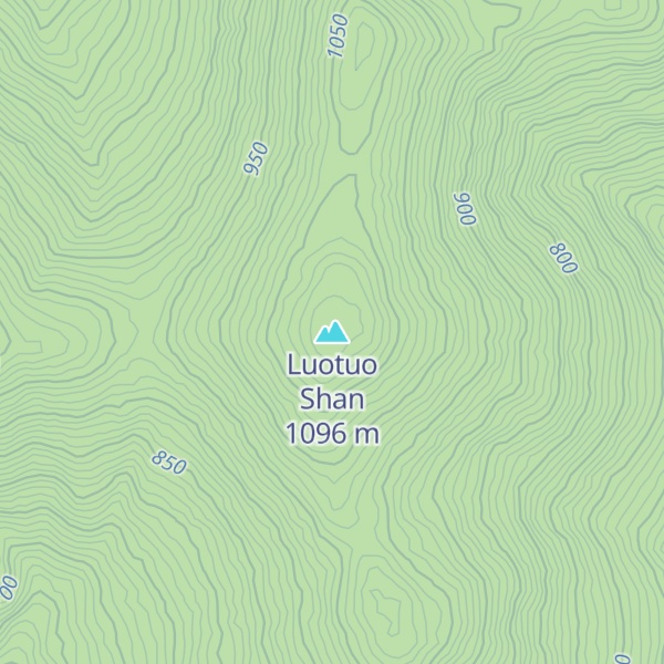 Map of Luotuo Shan