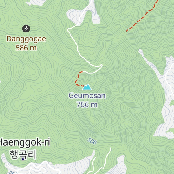 Map of Geumosan