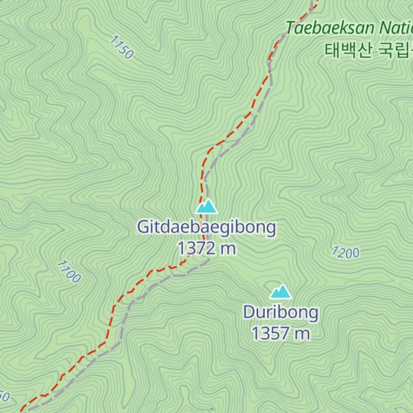 Map of Gitdaebaegibong