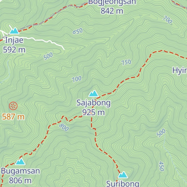 Map of Sajabong