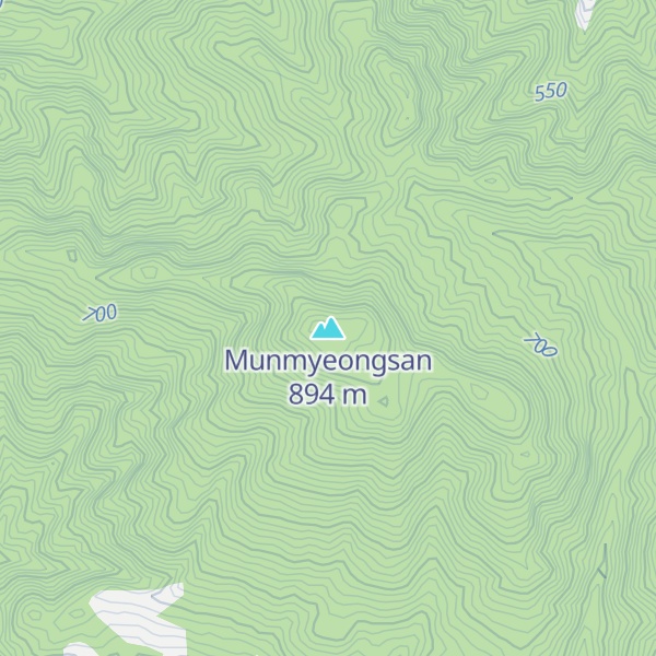 Map of Munmyeongsan