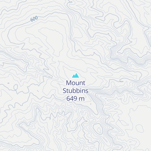 Map of Mount Stubbins