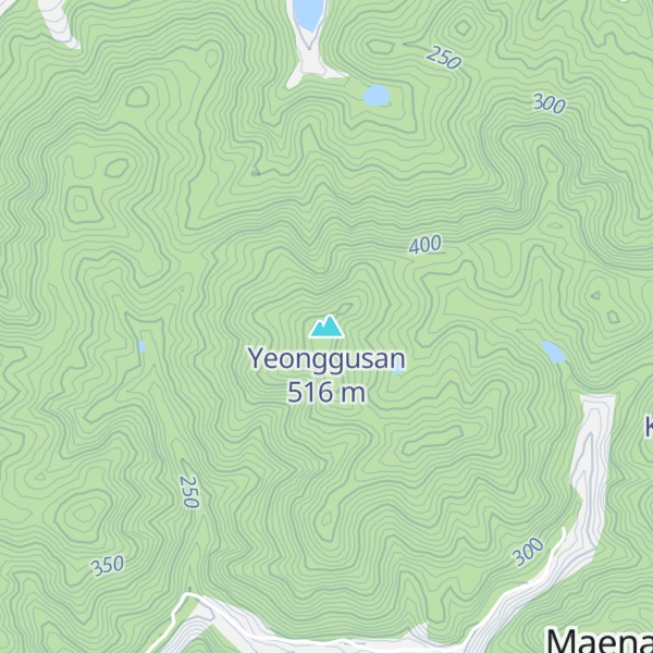 Map of Yeonggusan