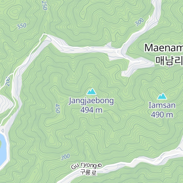 Map of Jangjaebong