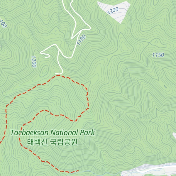 Map of Daedeoksan