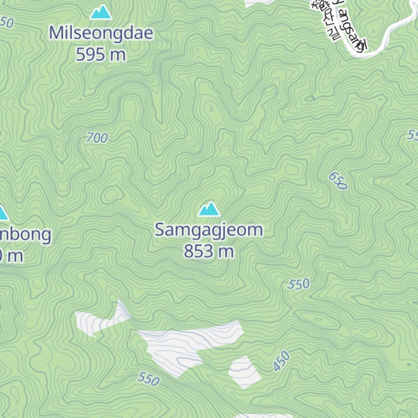 Map of Samgagjeom