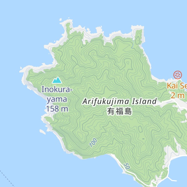 Map of Mt. Batozan