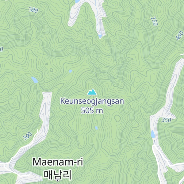 Map of Keunseogjangsan