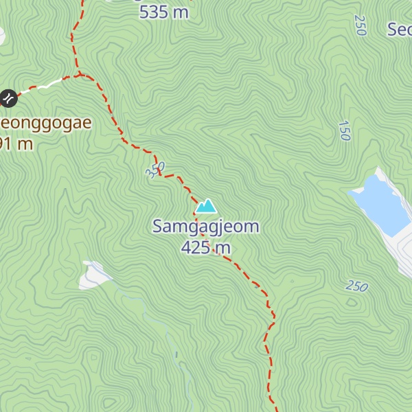 Map of Samgagjeom