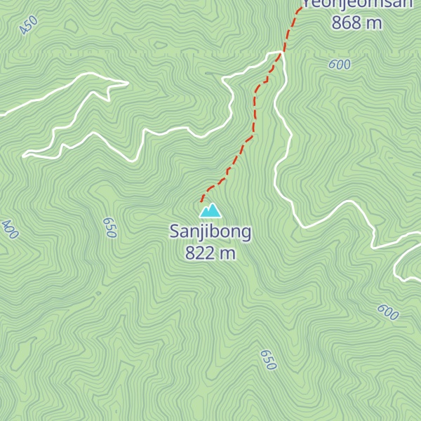 Map of Sanjibong